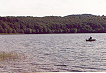Pêcheur sur le lac